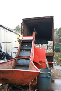 angler recycling scrap